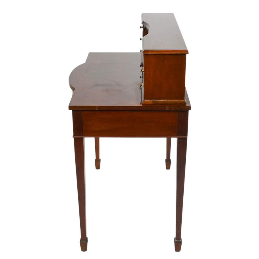 1980s Baker Wooden Writing Desk-5
