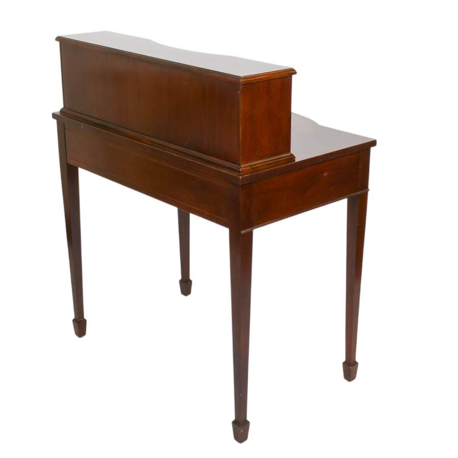 1980s Baker Wooden Writing Desk-4
