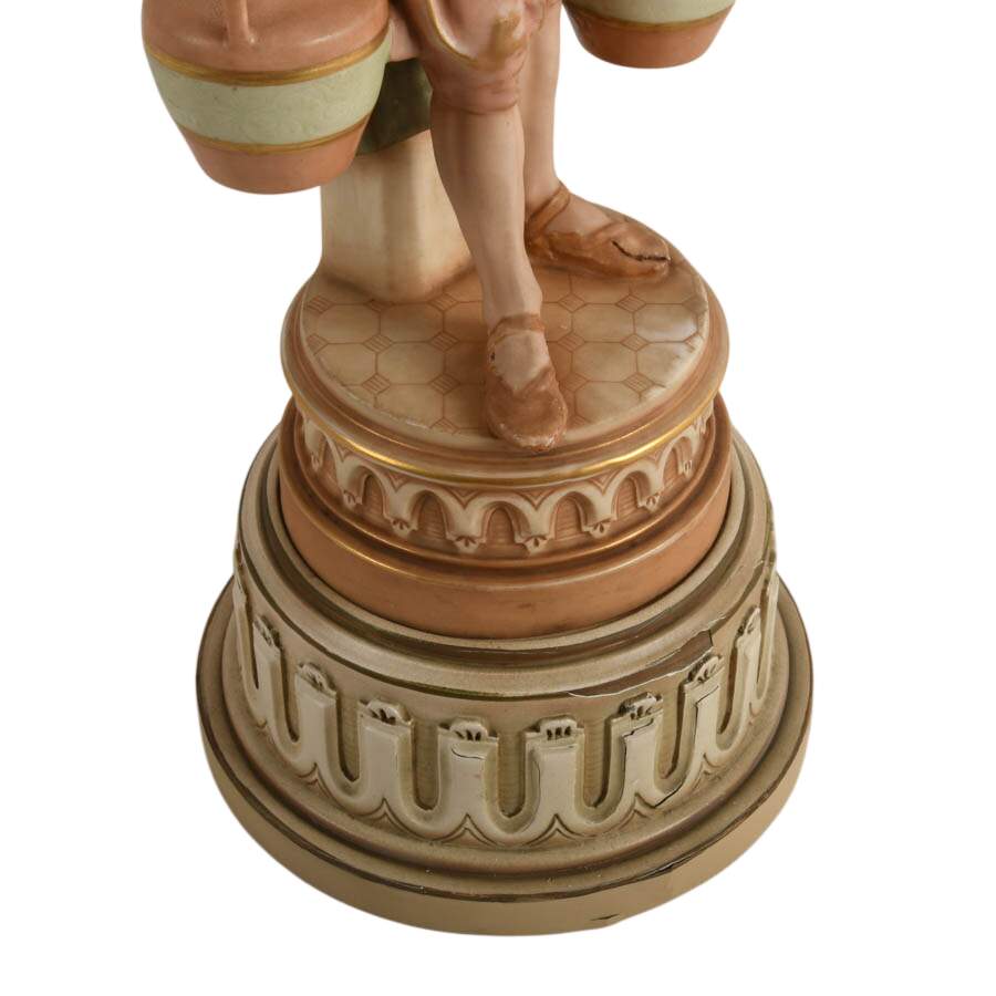 Italian Figural Shepard Table Lamp-7