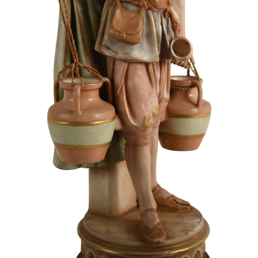 Italian Figural Shepard Table Lamp-6
