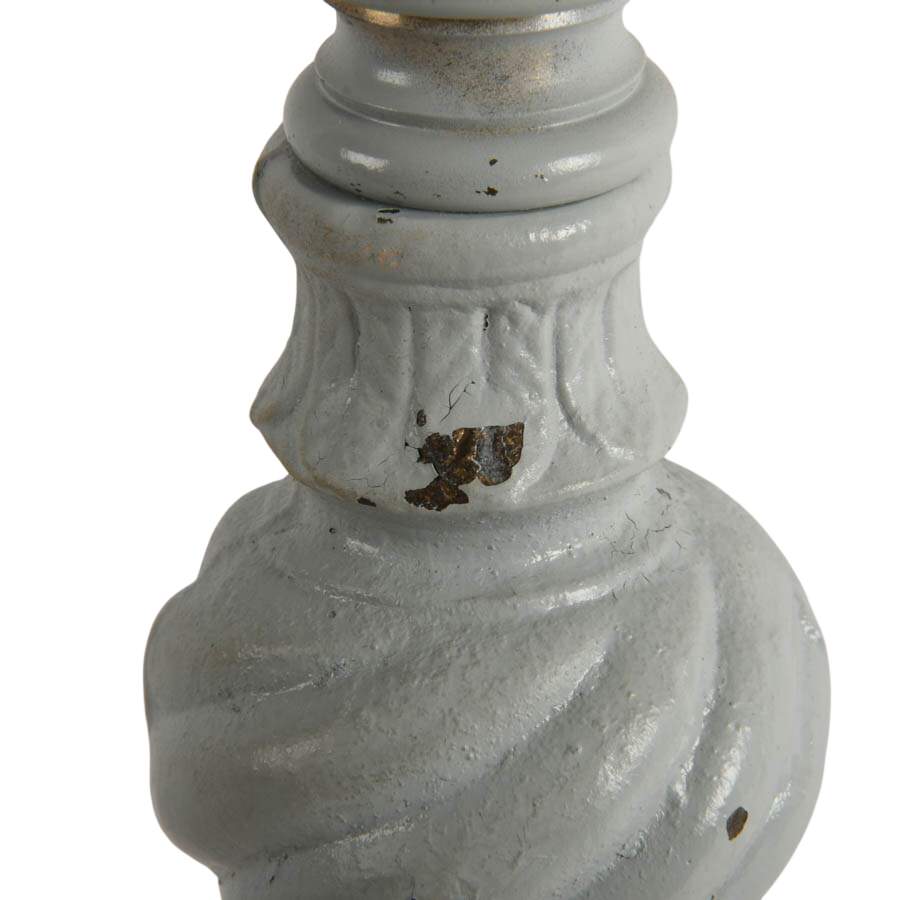 Grey Putti on Crystal Base Boudoir Lamp-9