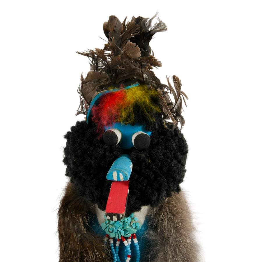 Signed Zuni Shalako Doll by Ben Seciwa-6