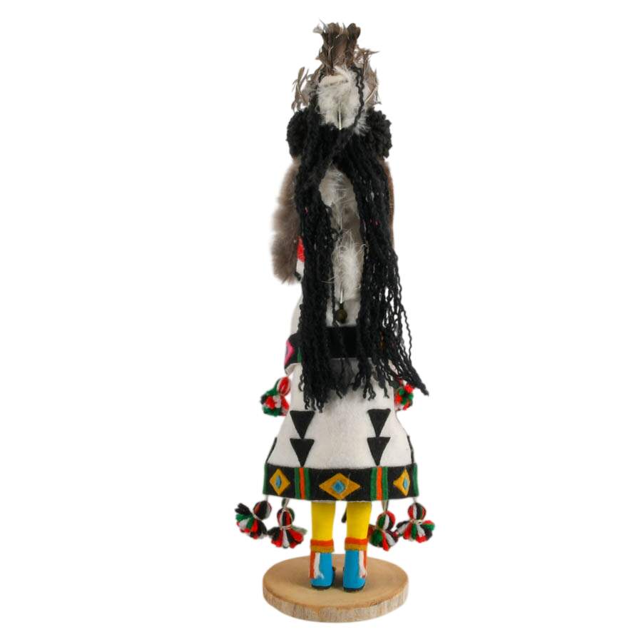 Signed Zuni Shalako Doll by Ben Seciwa-4
