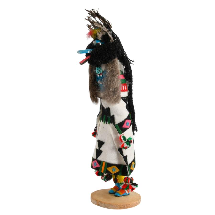 Signed Zuni Shalako Doll by Ben Seciwa-3