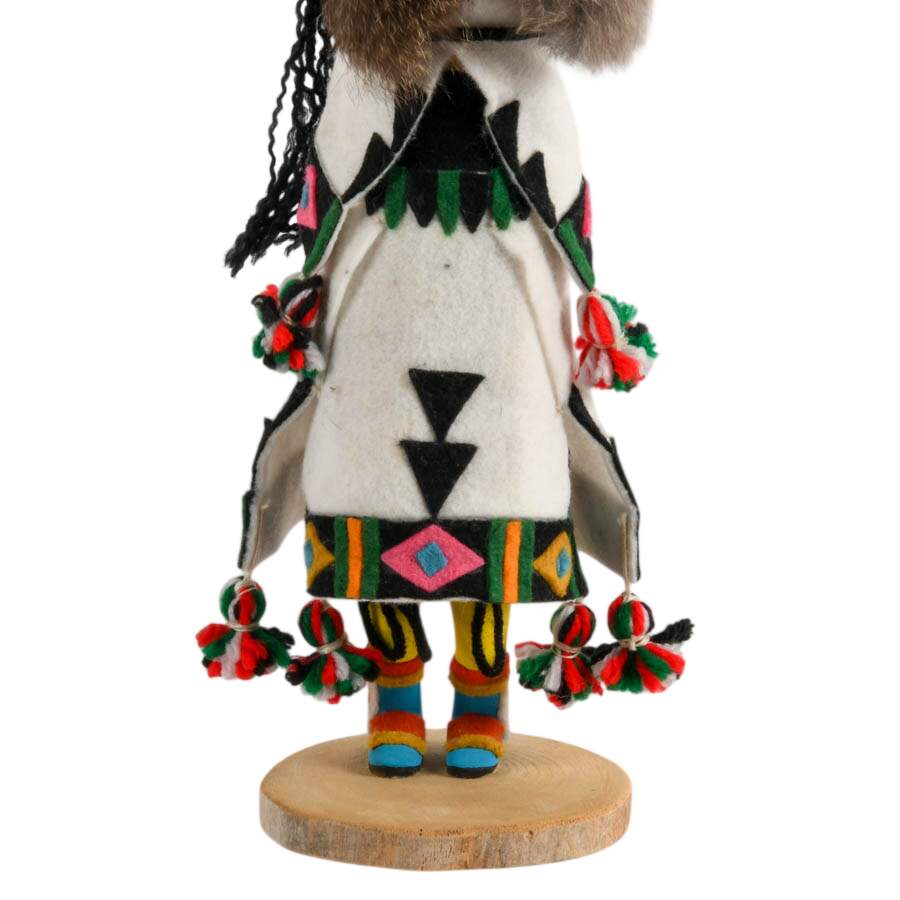 Signed Zuni Shalako Doll by Ben Seciwa-2
