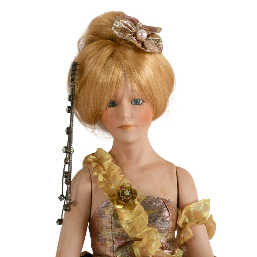 Pair of Porcelain Dolls-4