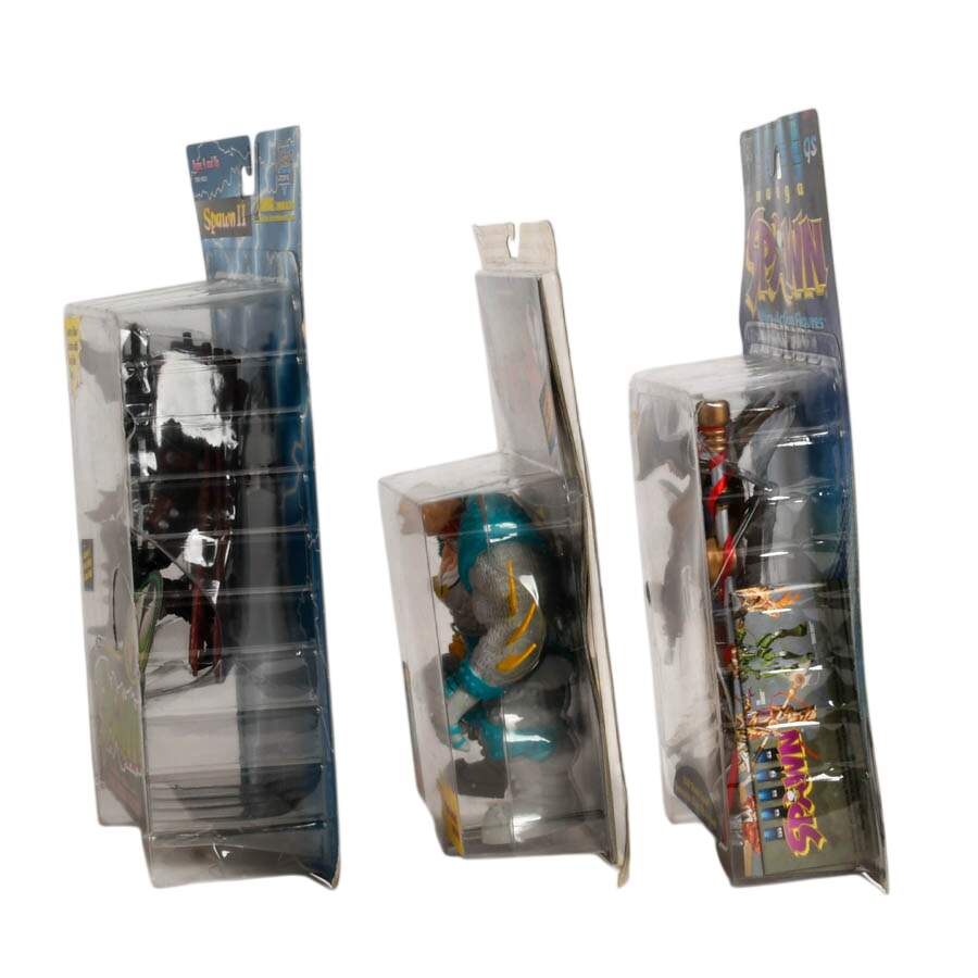 Four McFarlane Toys:Spawn Universe Overkill, Spawn II, Tiffany, The Goddess-3