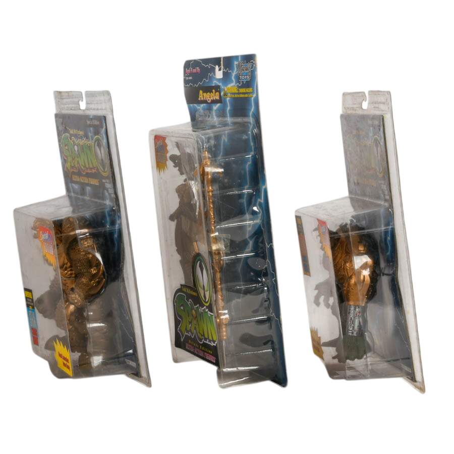 Trio of McFarlane Spawn Action Figures: Tremor, Pilot Spawn, Overkill-2
