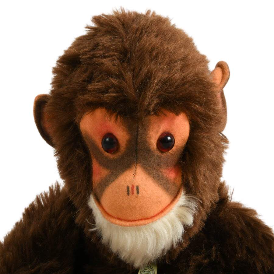 Mid-Century Hermann Teddy Original Monkey Stuffed Animal-2