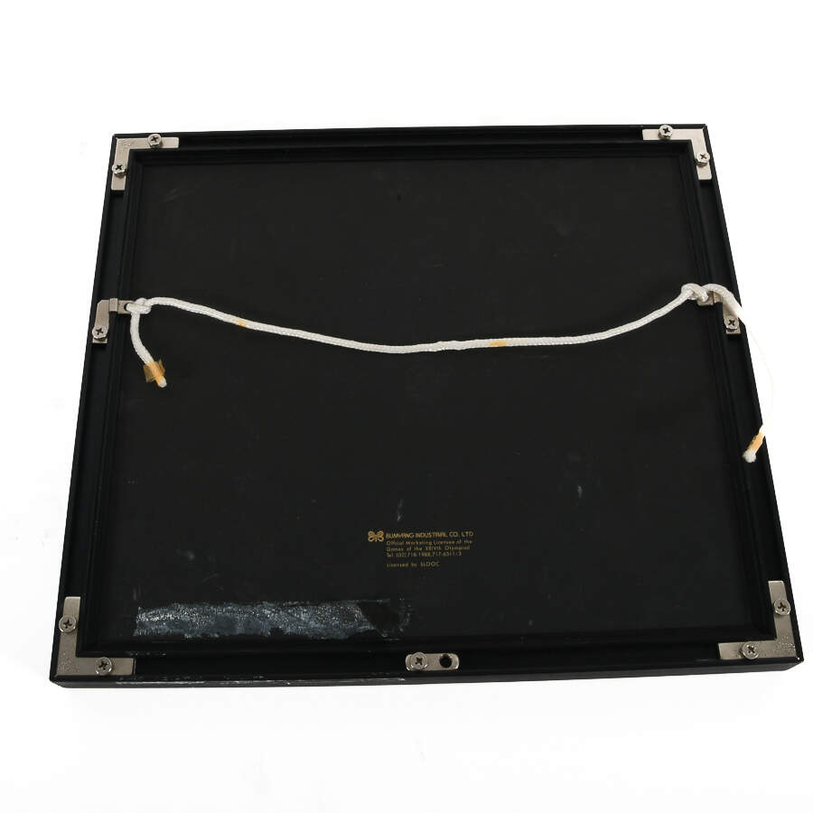 1988 Seoul Olympic Games Mascot Letter Opener Set in Framed Case-3