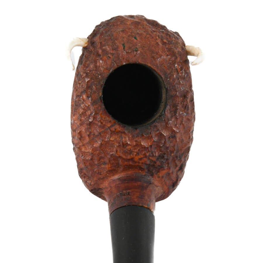 Real Briar for Reign Wade Carved Wood Water Buffalo Pipe-4
