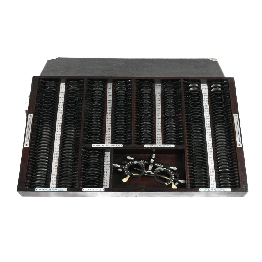 Antique American Optical Kit with Travel Case-7
