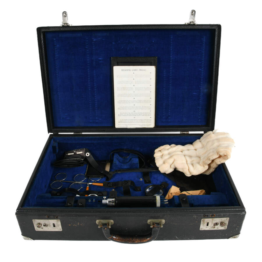Antique American Optical Kit with Travel Case-5