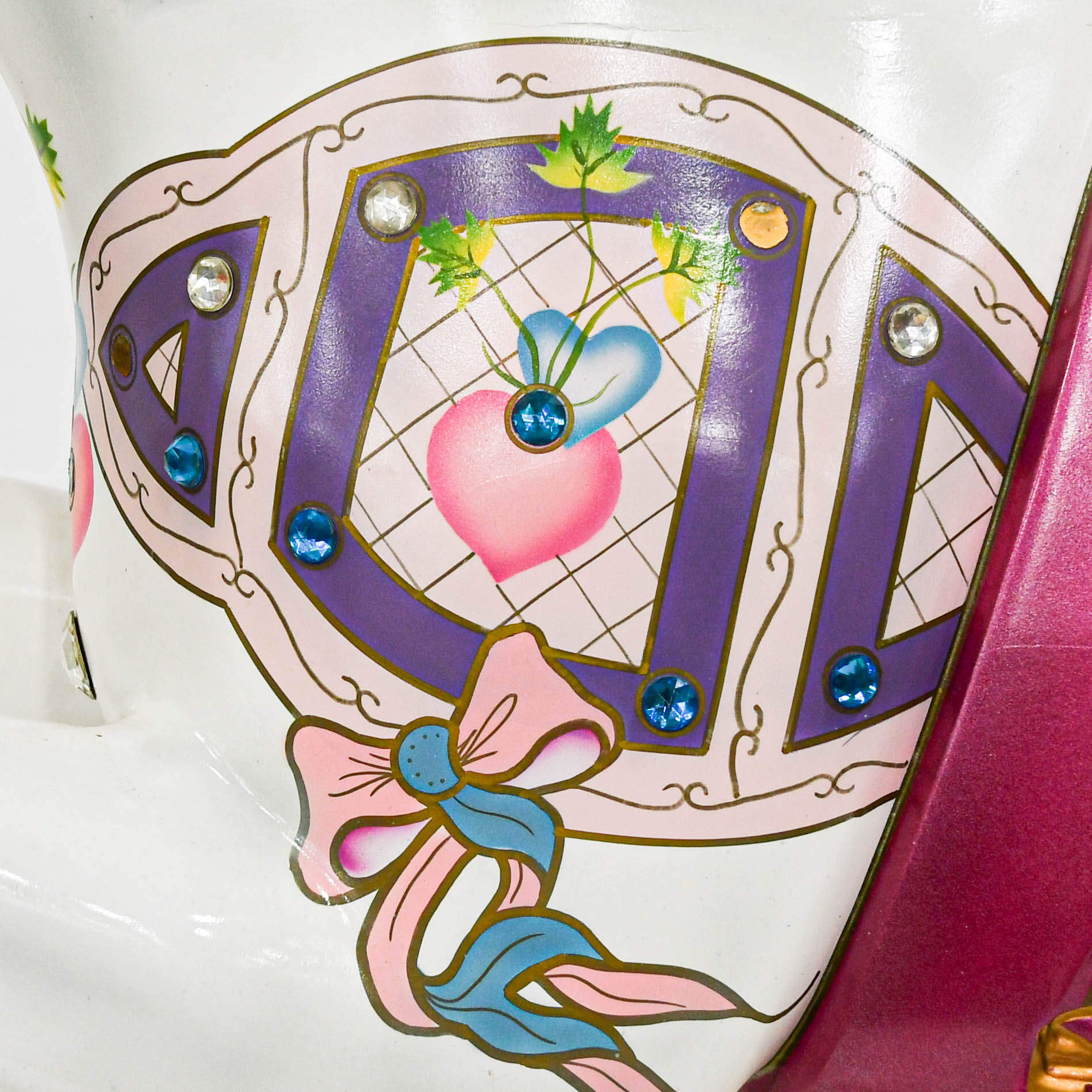 Large Carousel Horse on Rockers-3