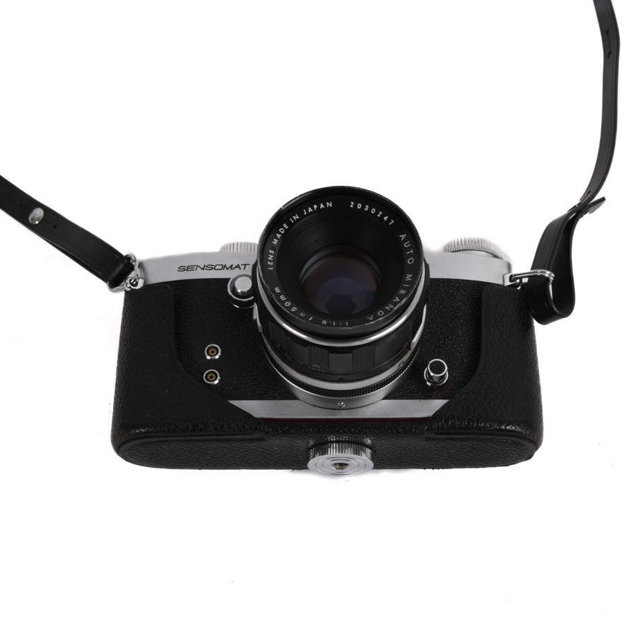 Miranda 35mm Camera with Case-5