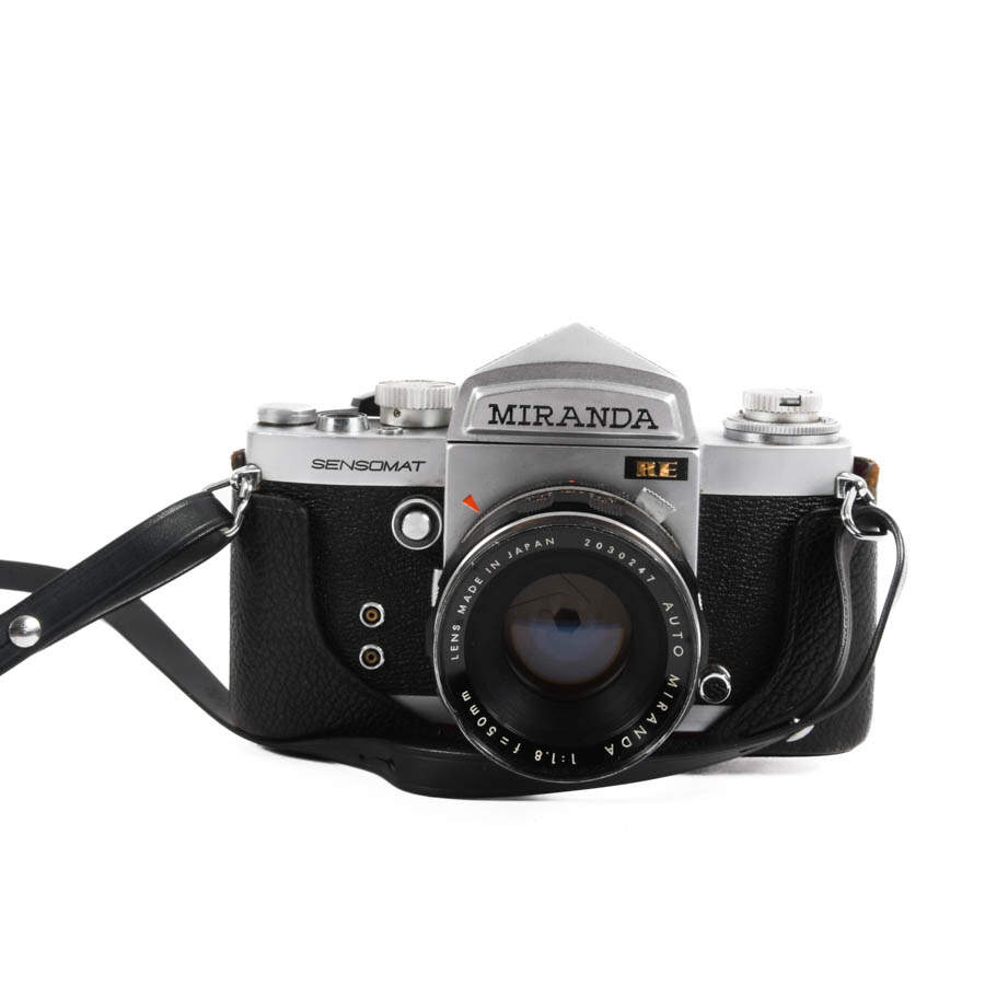 Miranda 35mm Camera with Case-1