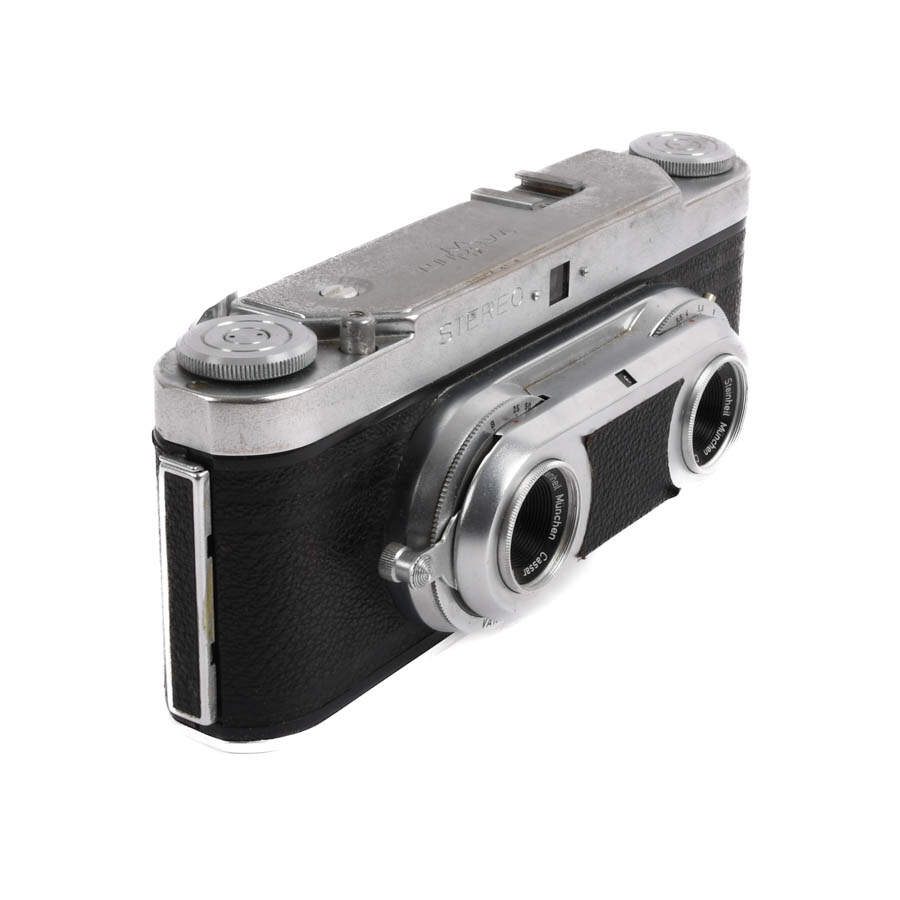 Wirgin 3D German Stereo Camera with Leather Case-6