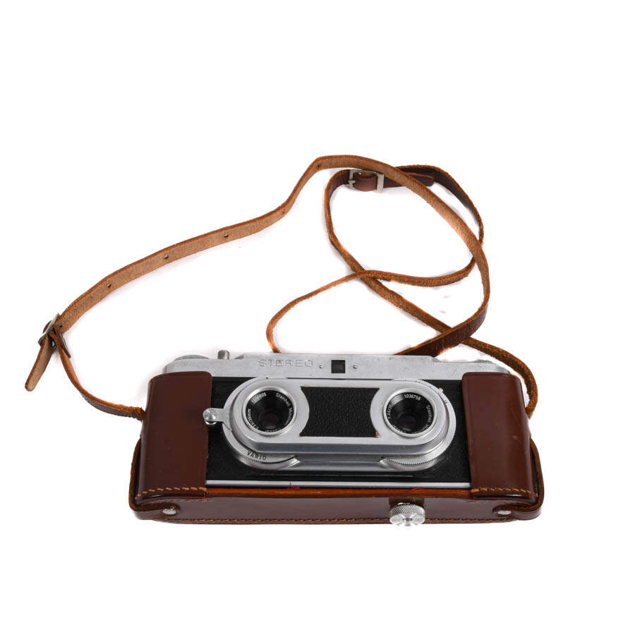 Wirgin 3D German Stereo Camera with Leather Case-2