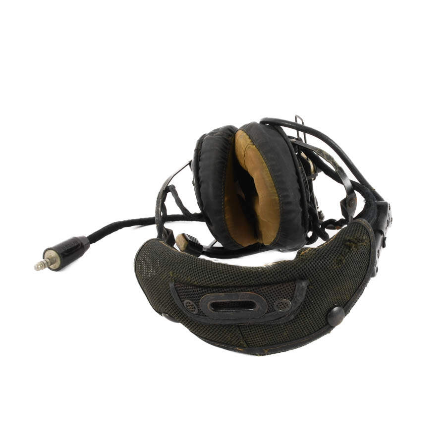 World War II Coast Guard Porthole and Vietnam Radio Headset-4