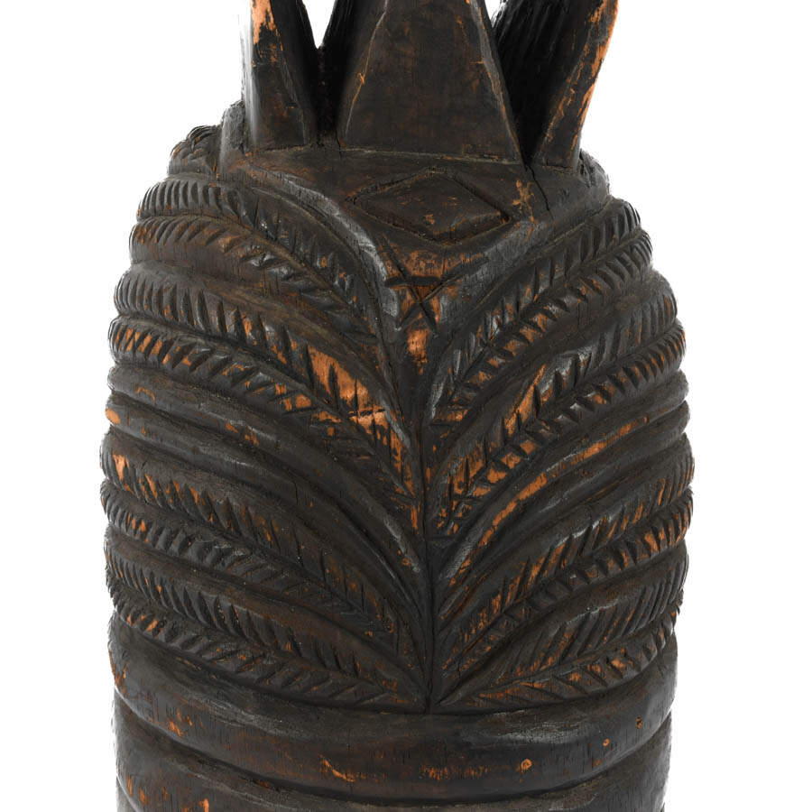 African Wood Mende Dance Mask-7