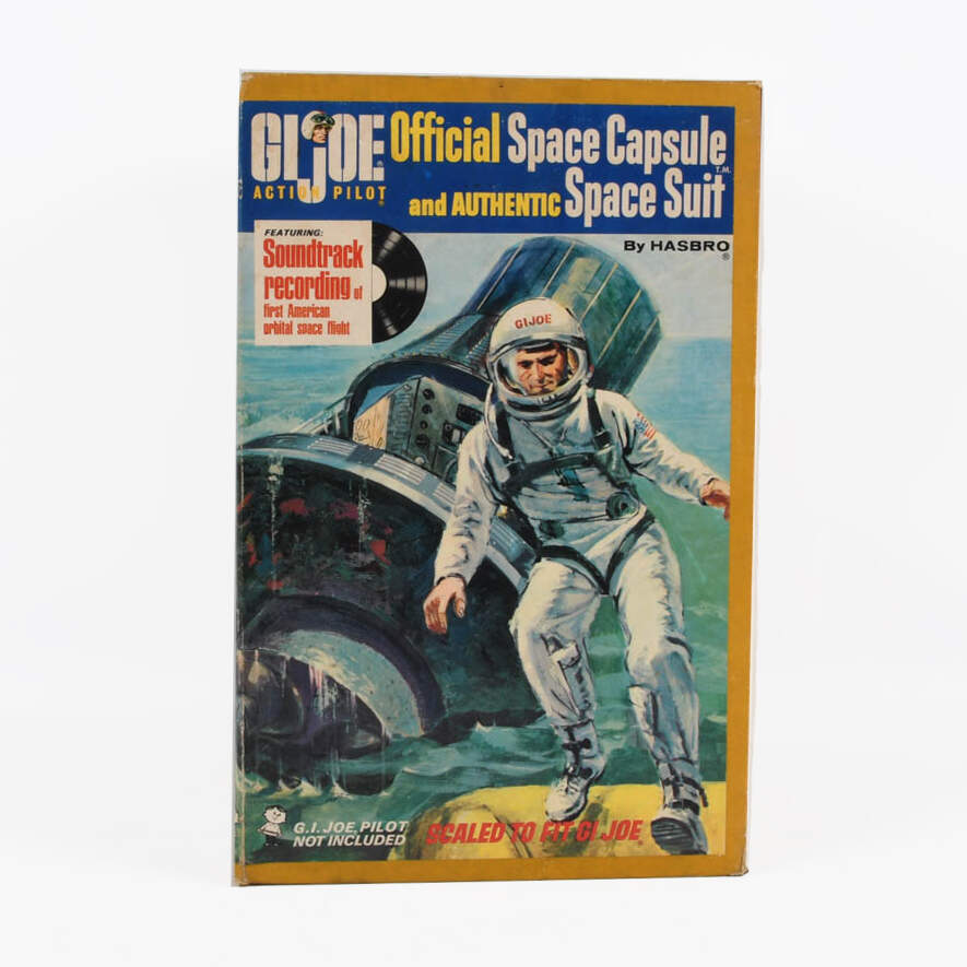 GI Joe Official Space Capsule and Authentic Suit with Original Box-8