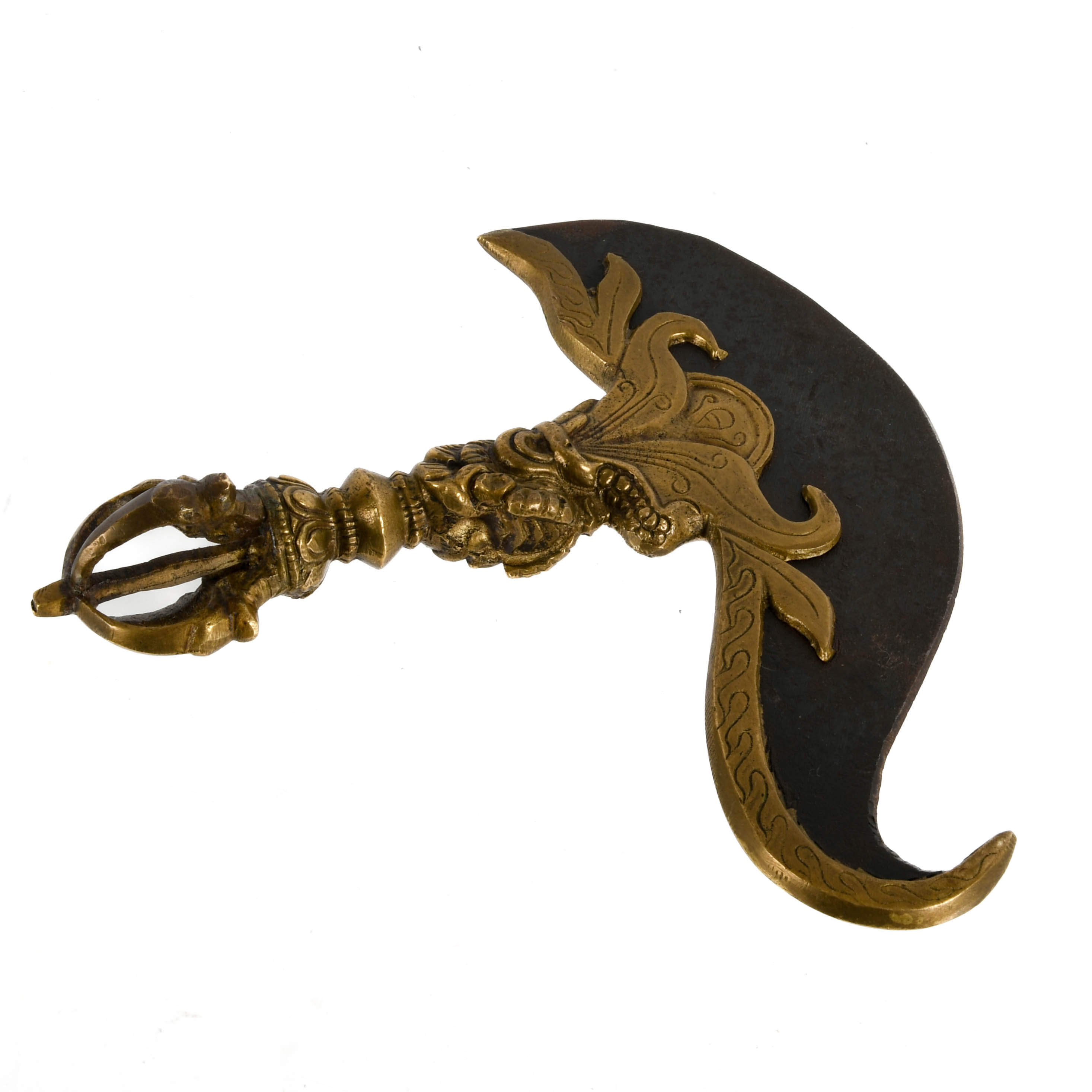 Tibetan Ceremonial Buddhist Kartika Knife-6