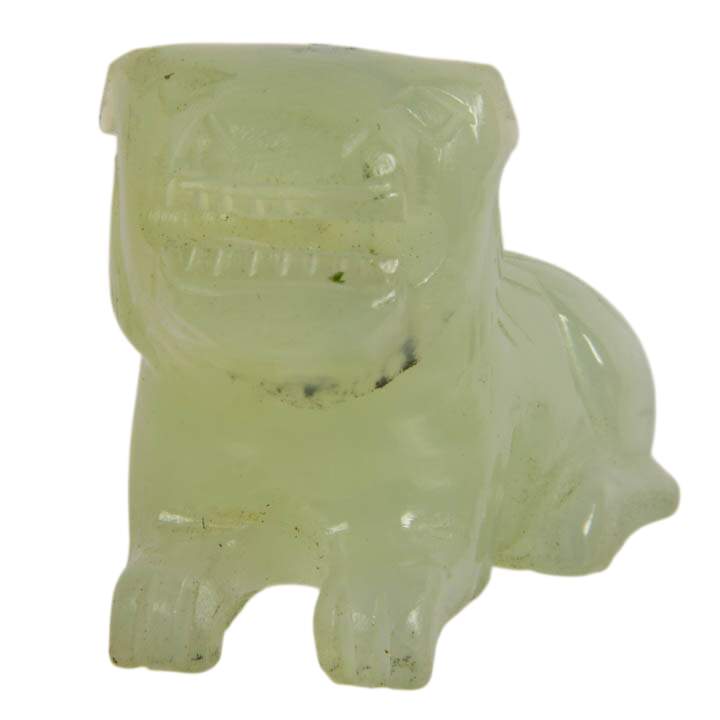 Chinese Carved Items Including Fruit Pit, Rose Quartz and Xiu Jade-7