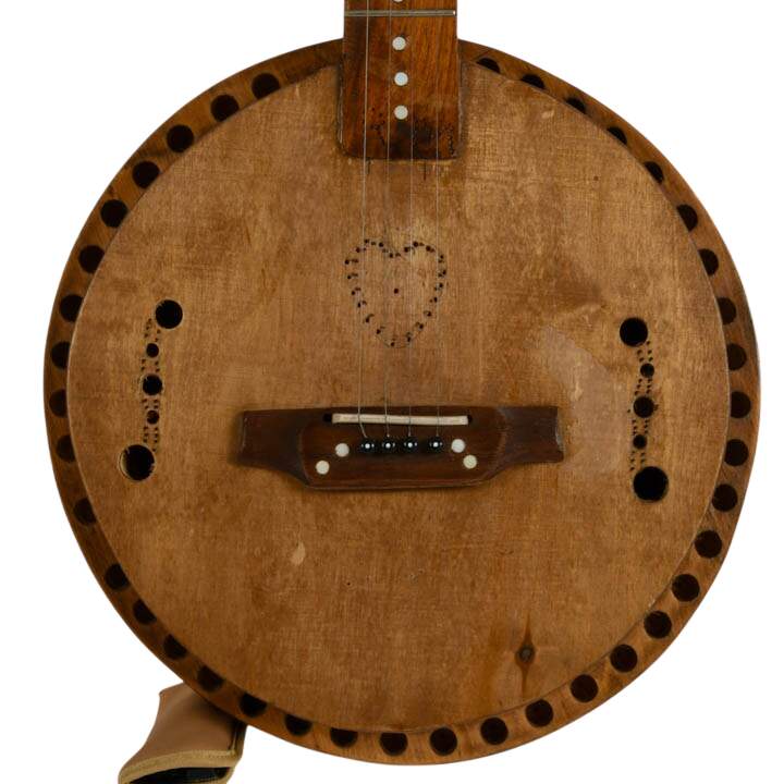 1920s Wooden Banjo-3