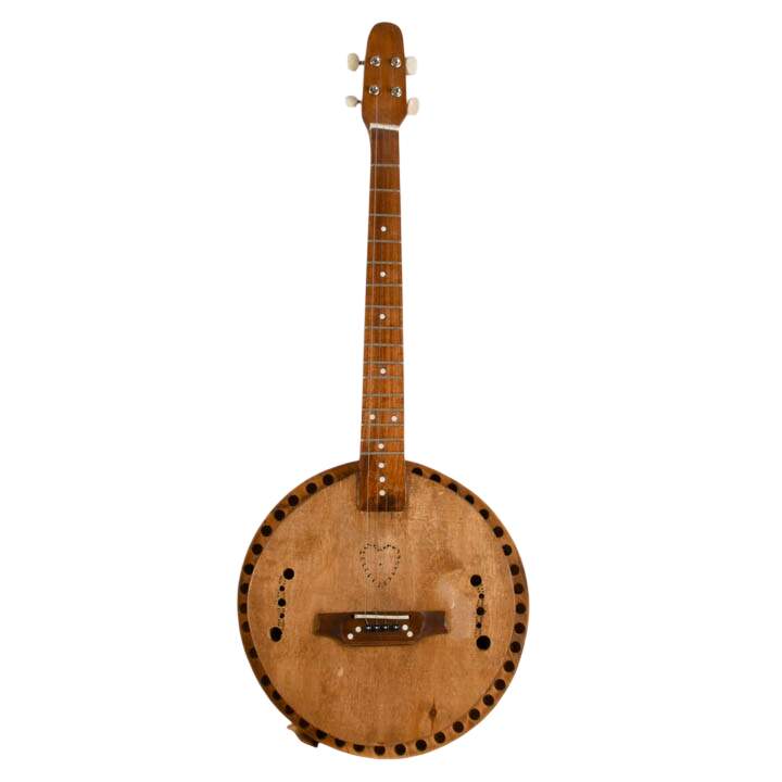 1920s Wooden Banjo-1