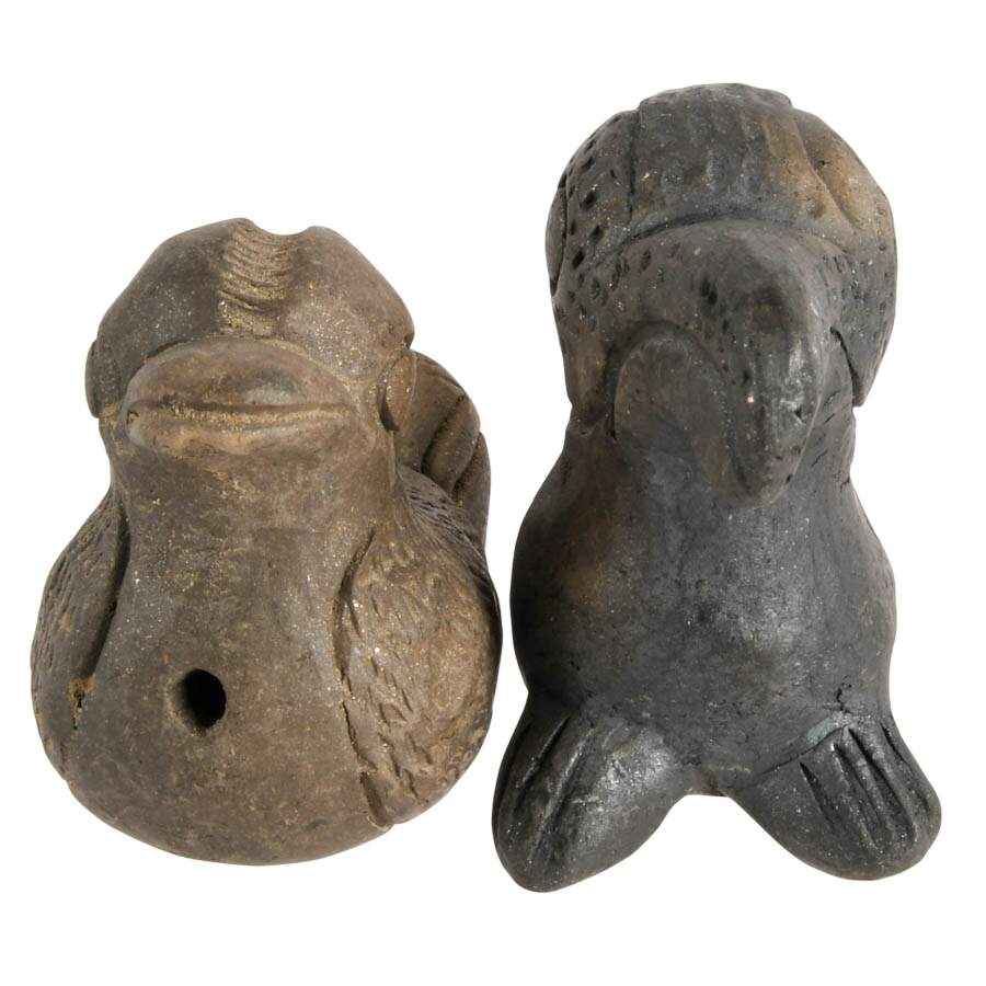 Seven-Piece Wind Orchestra of Animal Pottery Whistles-4