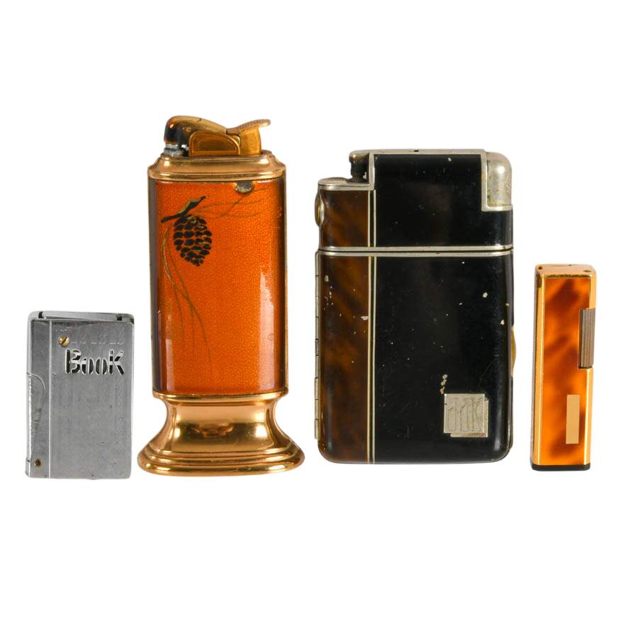 Collection of Table and Personal Lighters-1