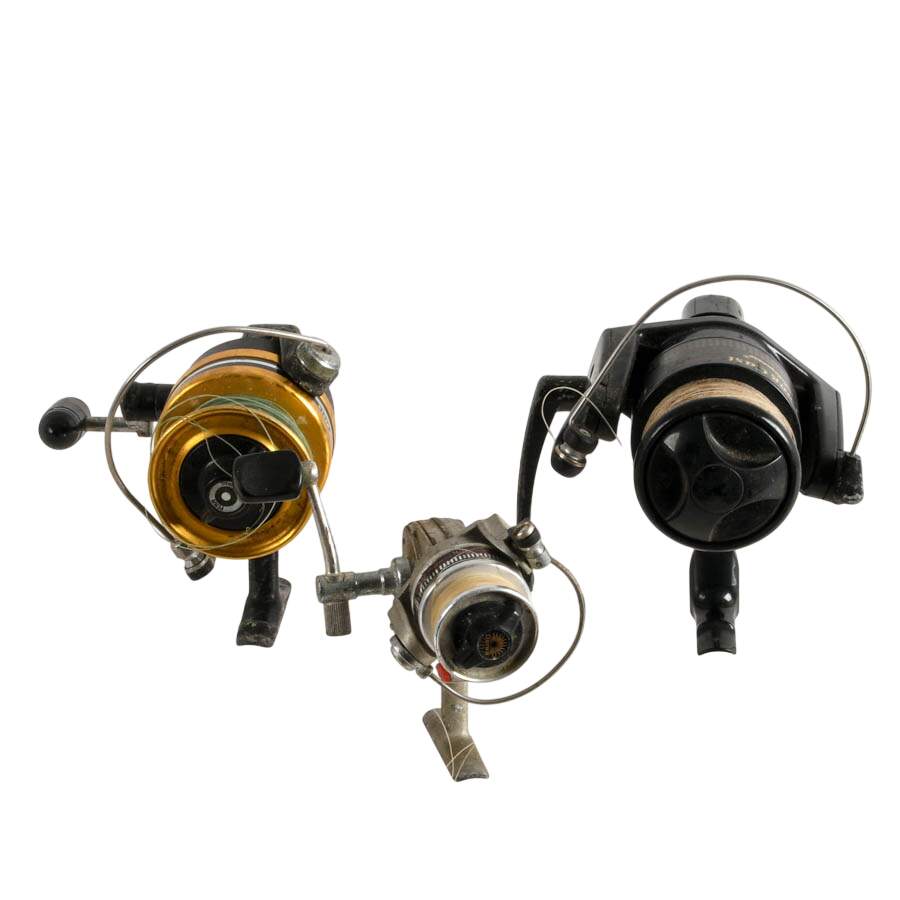Trio of Assorted Fishing Reels-2
