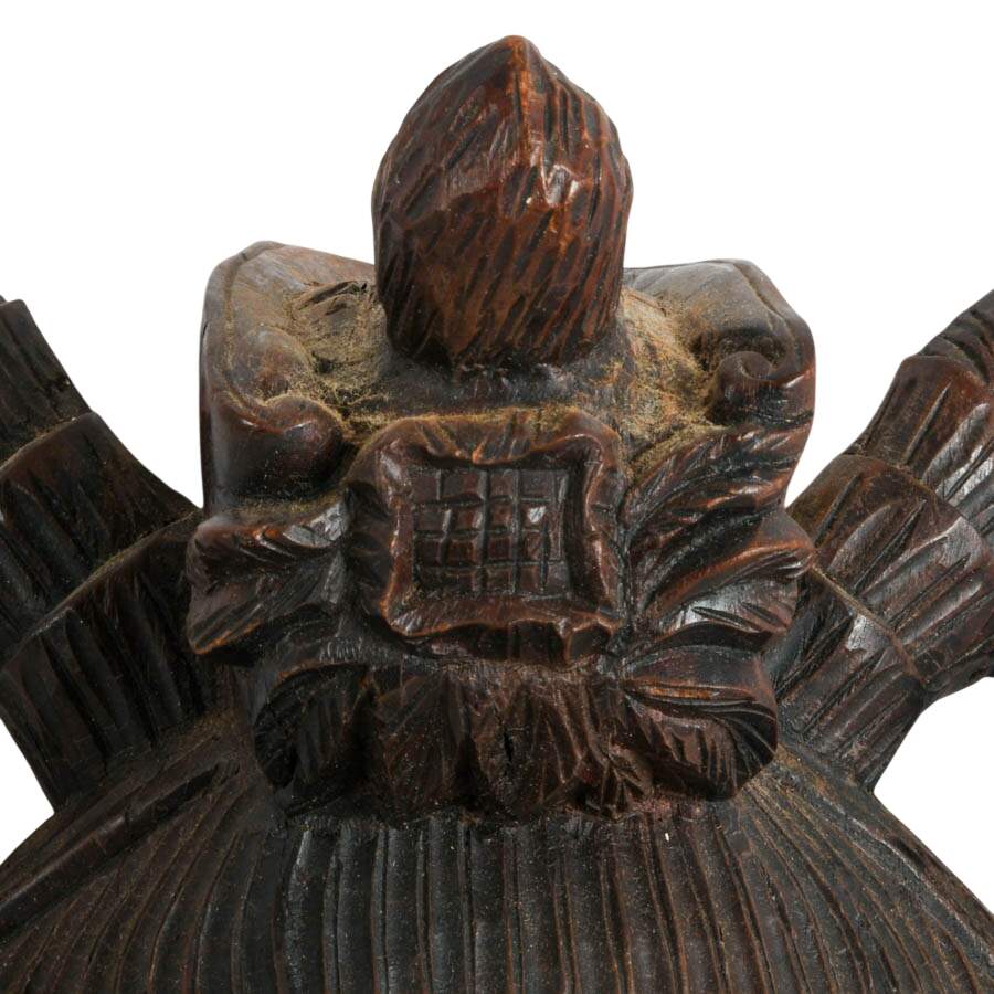 Antique Hand-Carved Chinese Wooden Mask from Yanni Prop Department-7