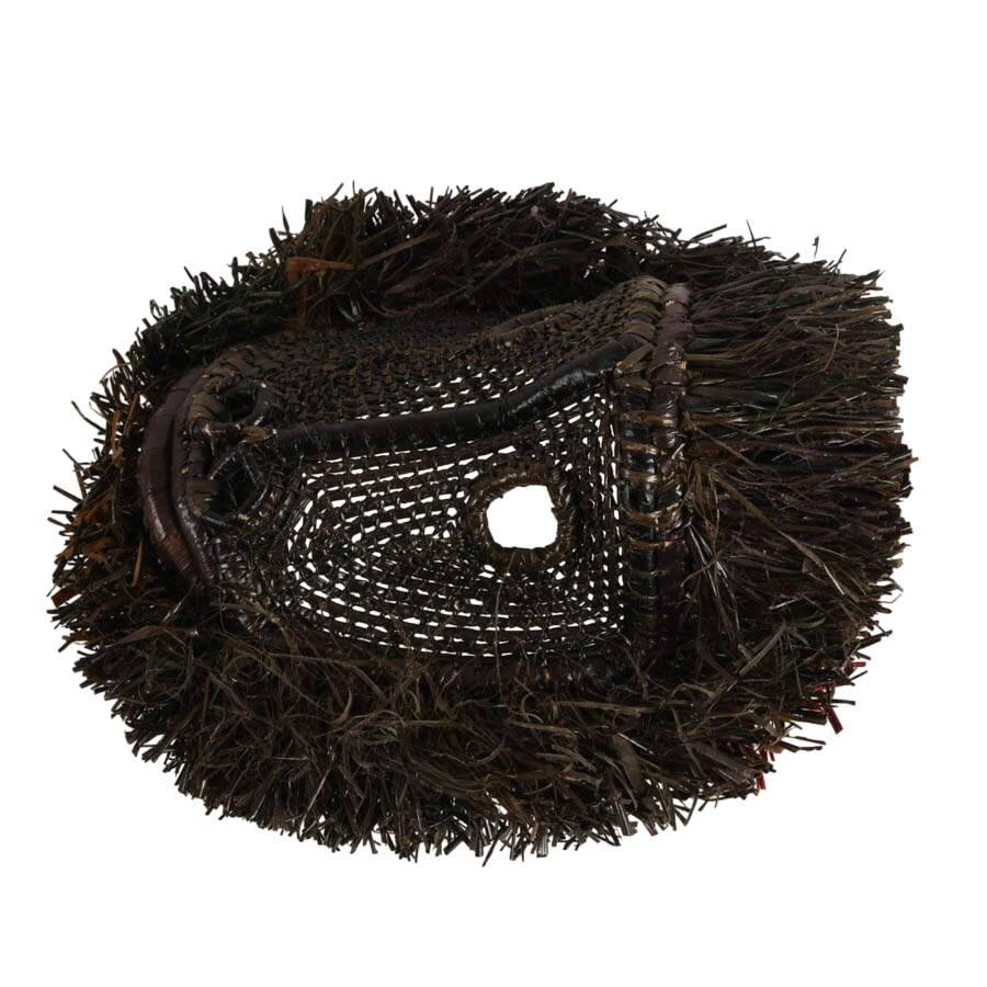 Hand-Woven Howler Monkey Mask from Emberá Tribe-2