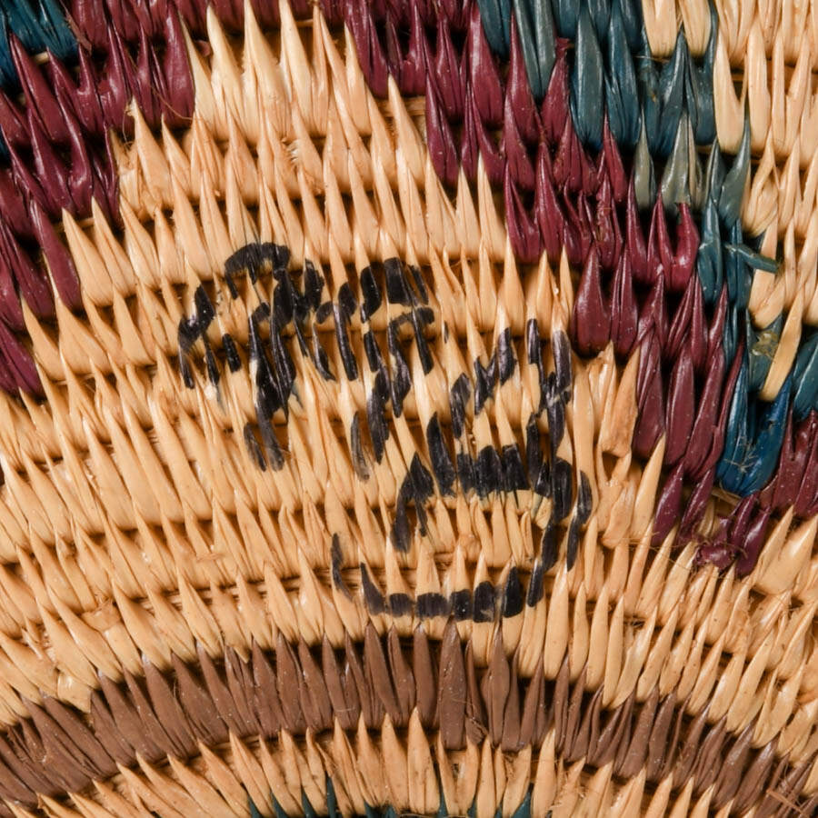 Three-Piece Handwoven African Baskets-5