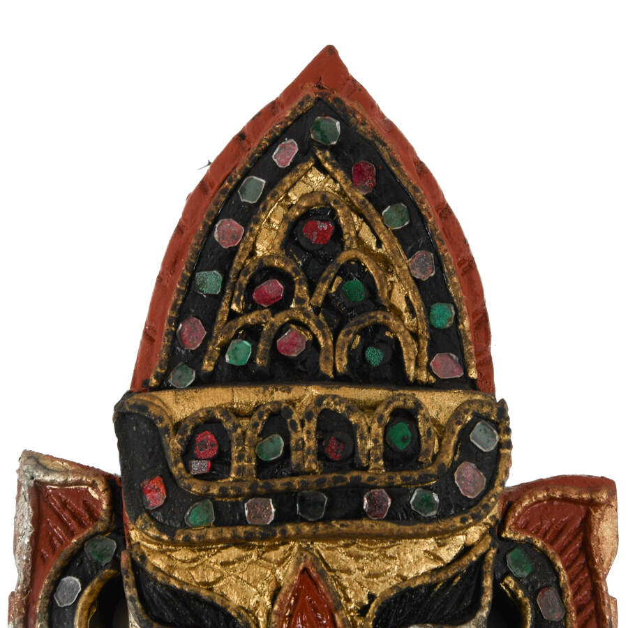 Hand-Carved Indonesian Miniature Balinese Mask-2