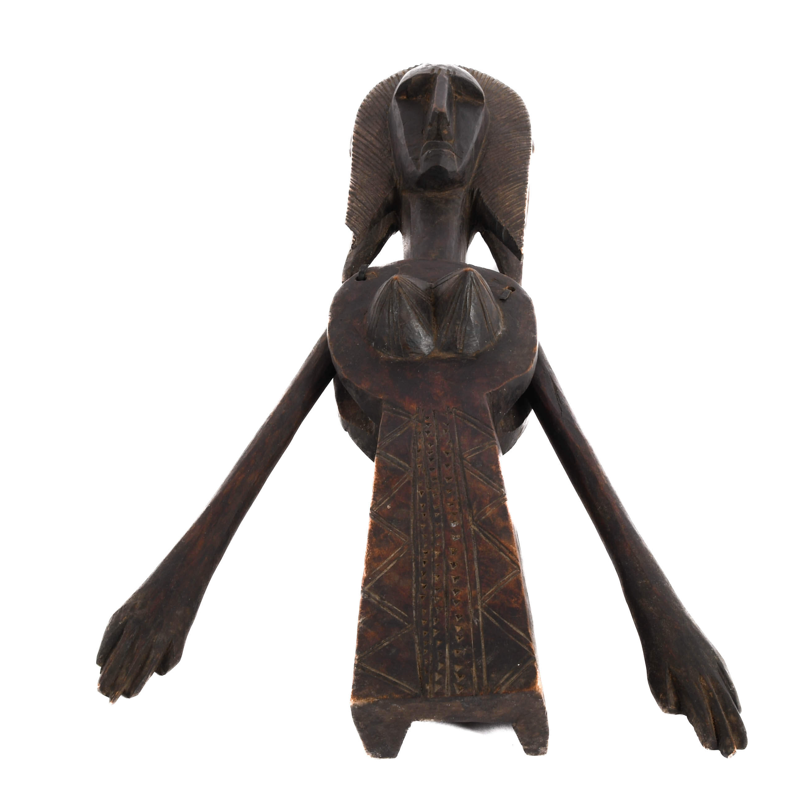 Antique Bambara African Statue-7