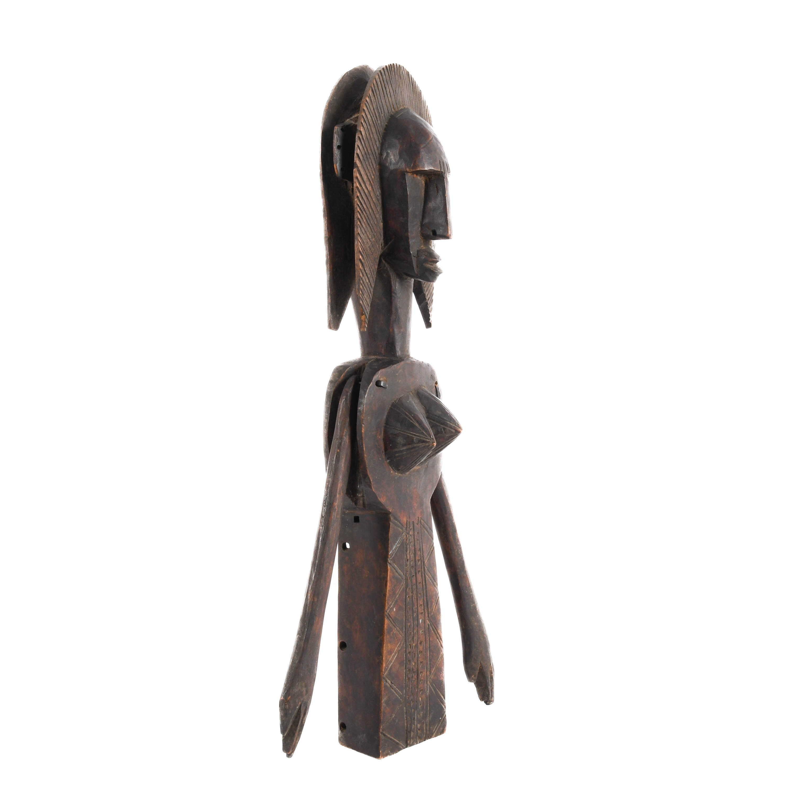 Antique Bambara African Statue-6