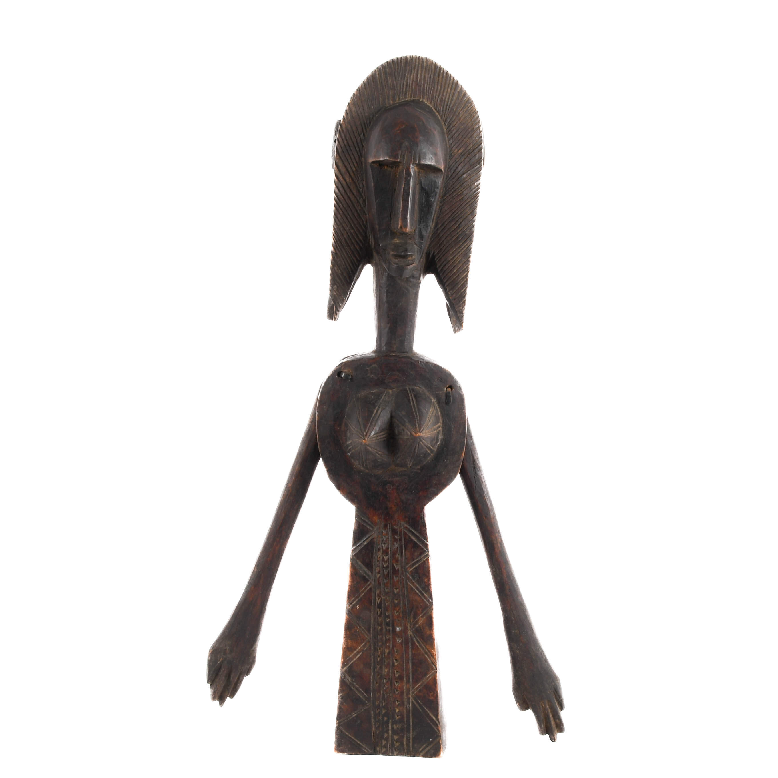 Antique Bambara African Statue-1