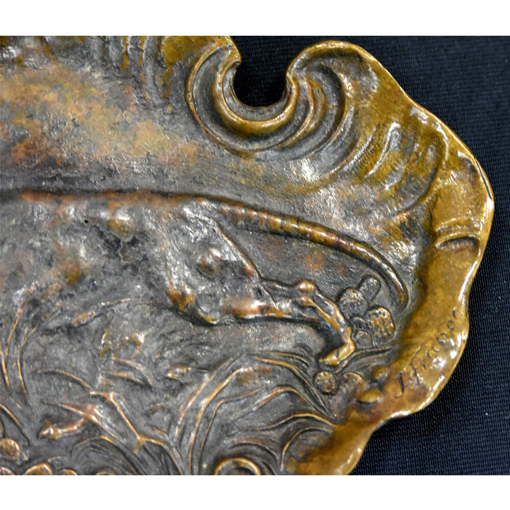 Tiger Tray After J. Fisher General Bronze Corporation-7