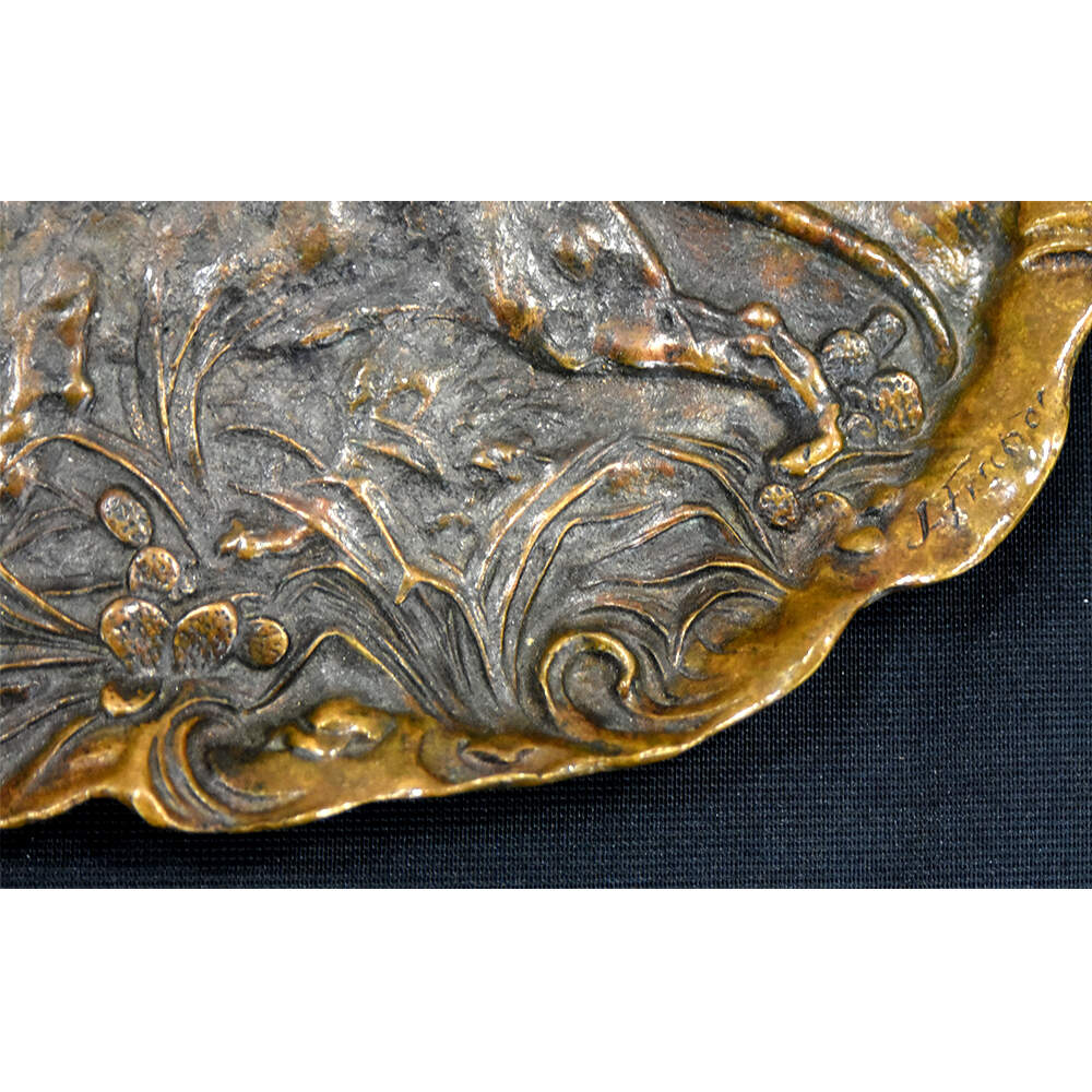 Tiger Tray After J. Fisher General Bronze Corporation-5