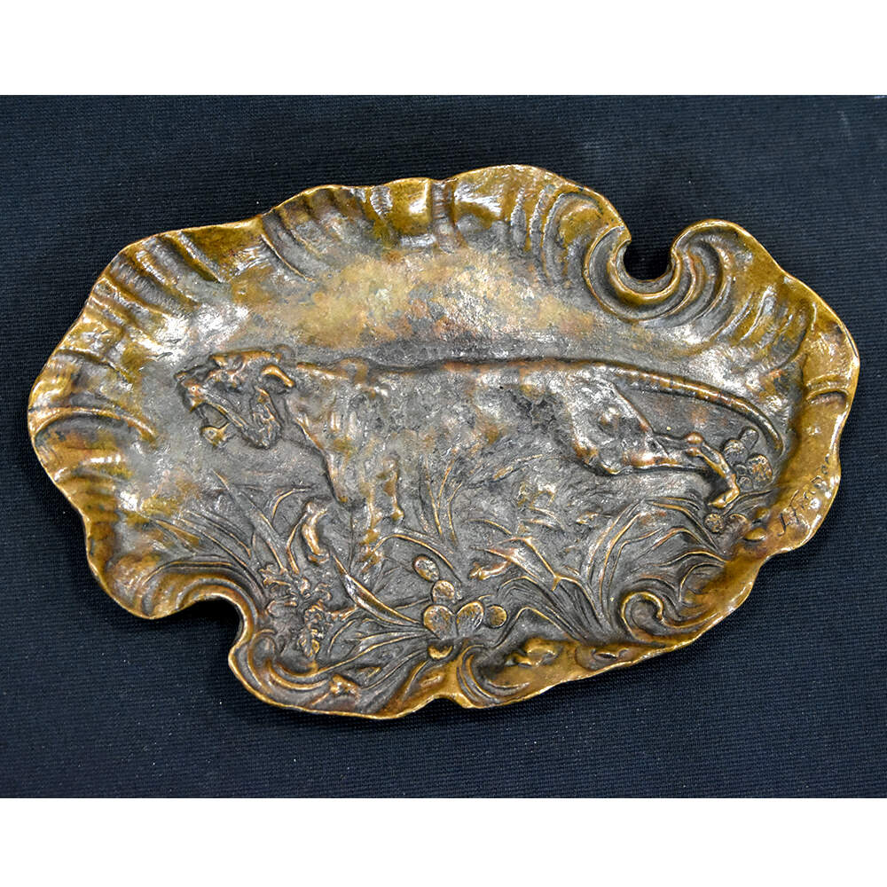 Tiger Tray After J. Fisher General Bronze Corporation-1