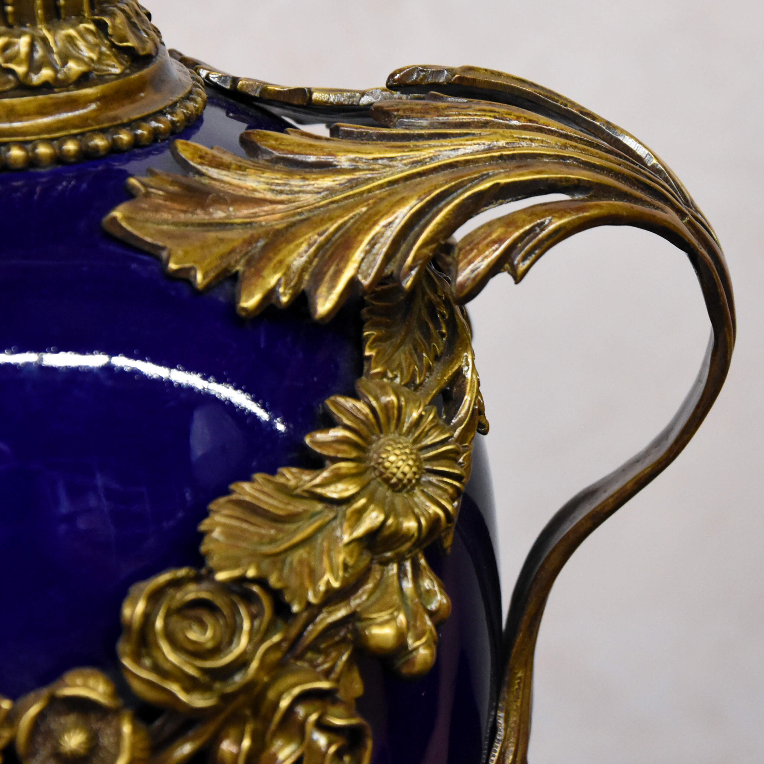 Art Deco Bohemian Figural Vase-5