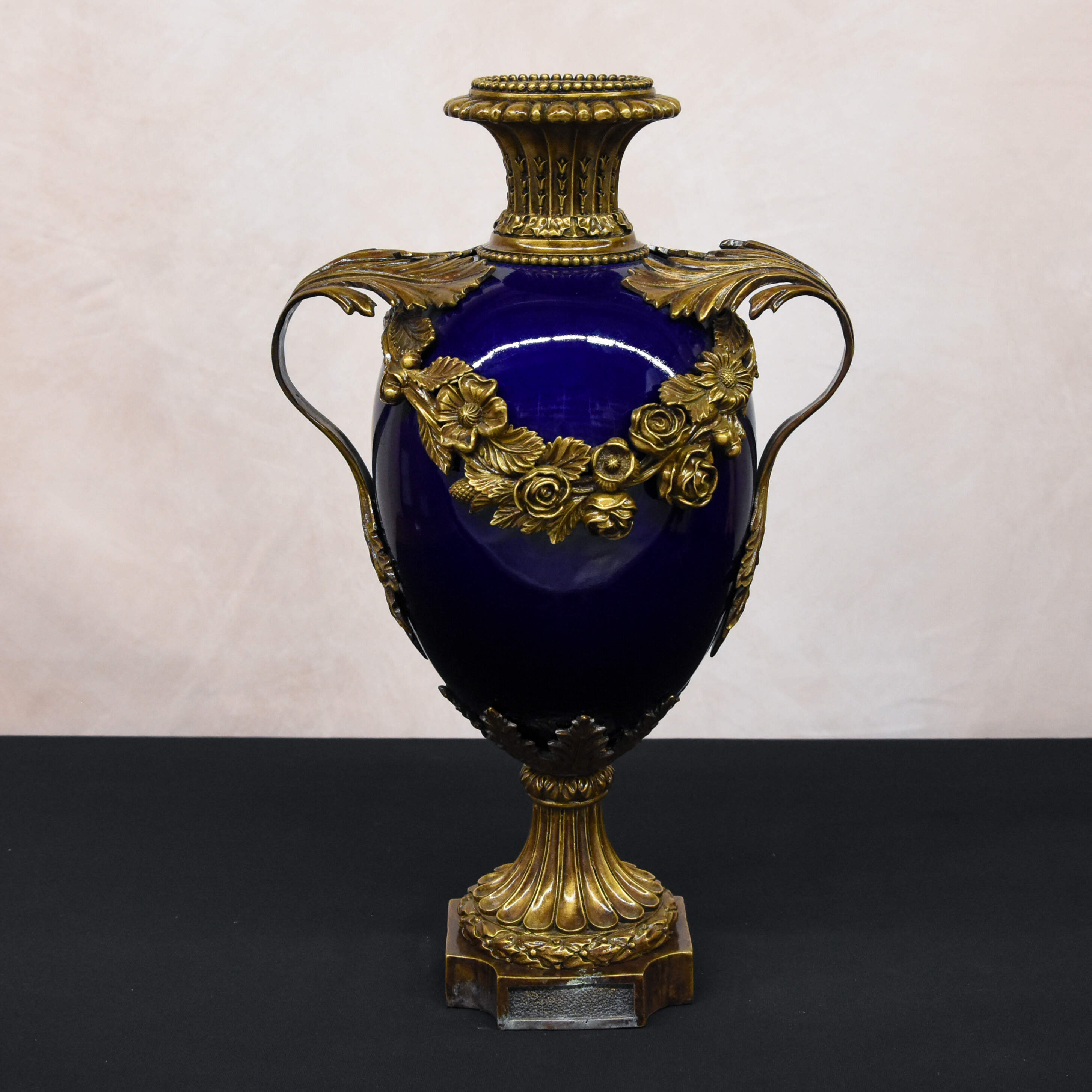 Art Deco Bohemian Figural Vase-3