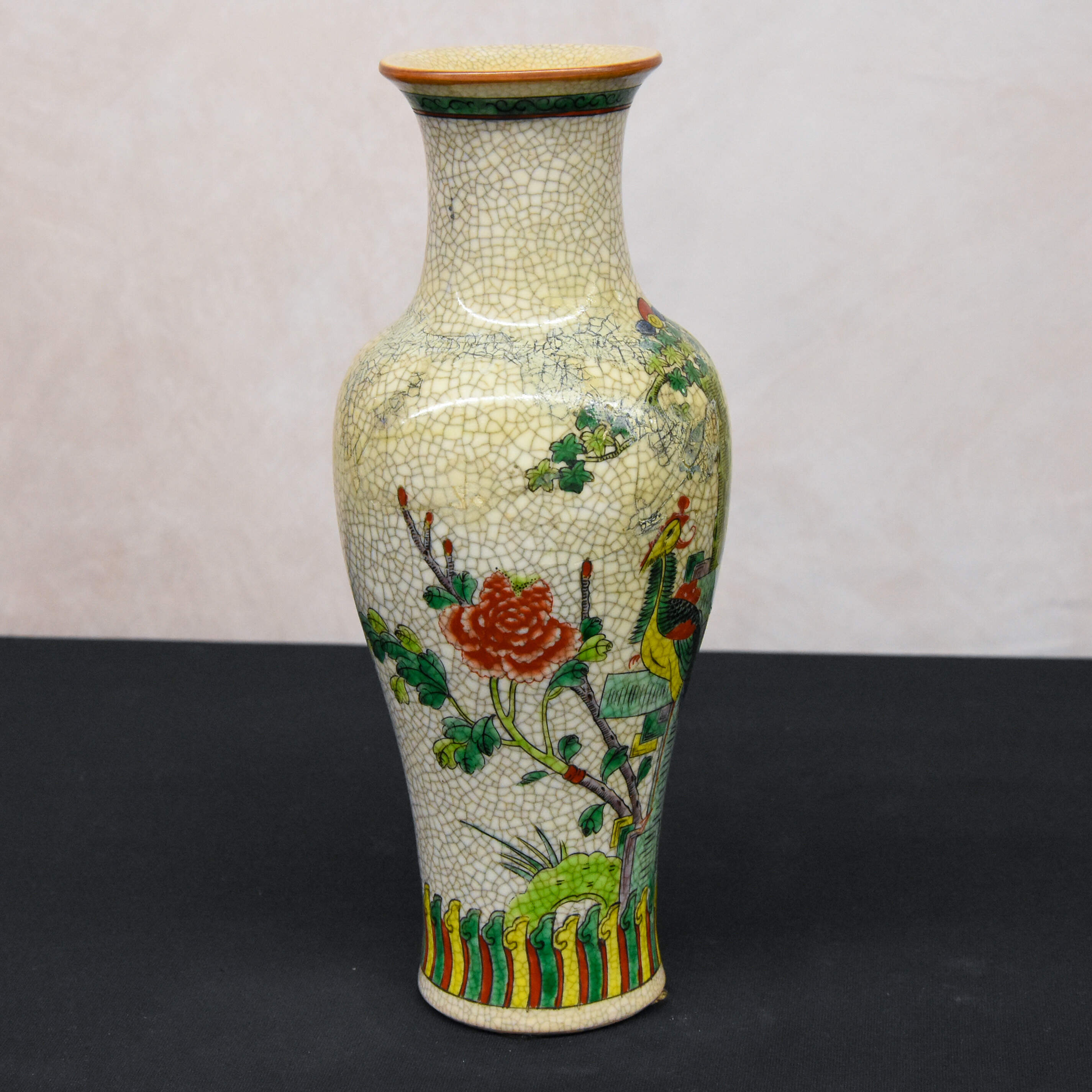 Asian Trumpet Floral Garden Vase-4