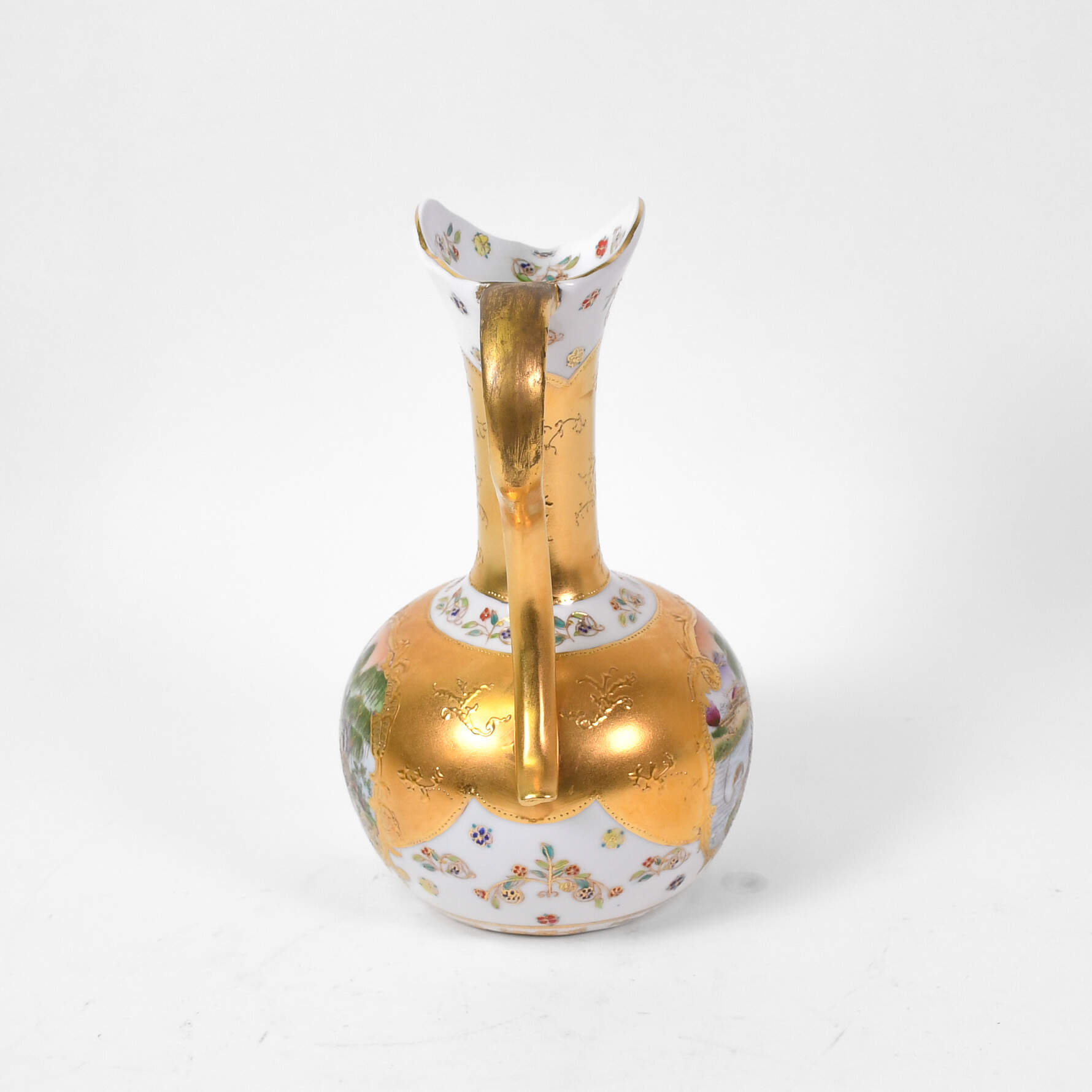 Royal Satsuma Landscape Pitcher-2