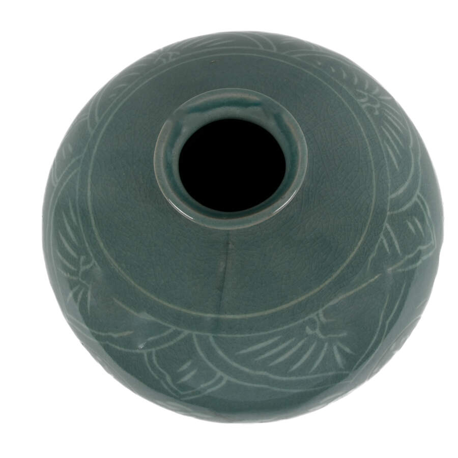 Antique Chinese Celadon Vase-5