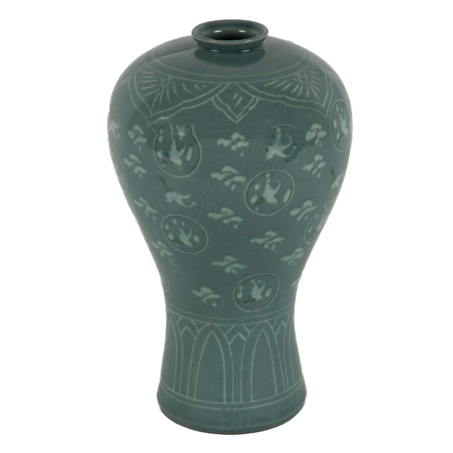 Antique Chinese Celadon Vase-2