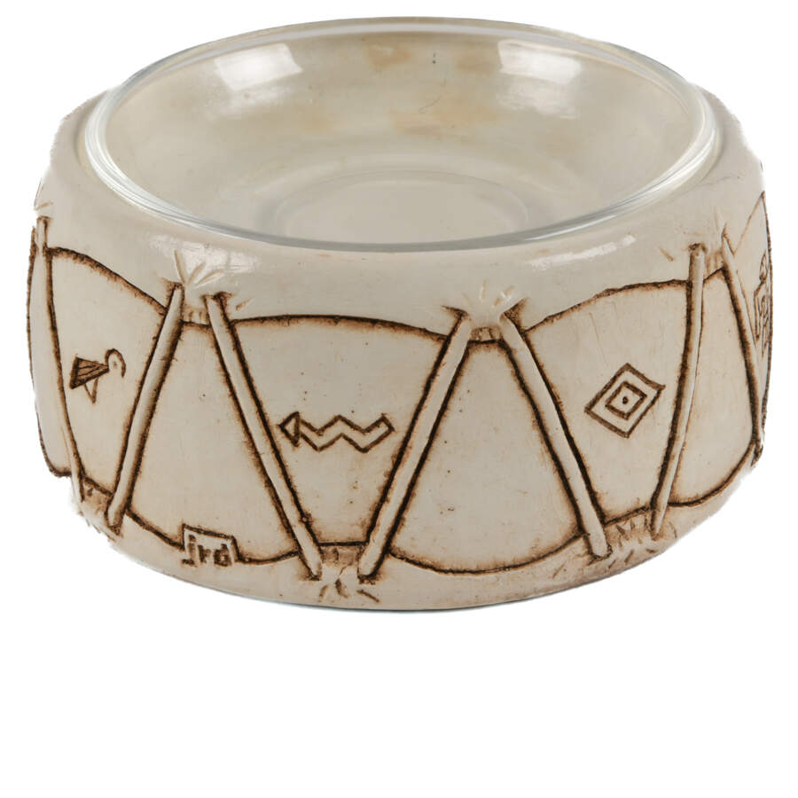 Native American Koshare Indian Kiva La Junta, Colorado Trinket Dish-3