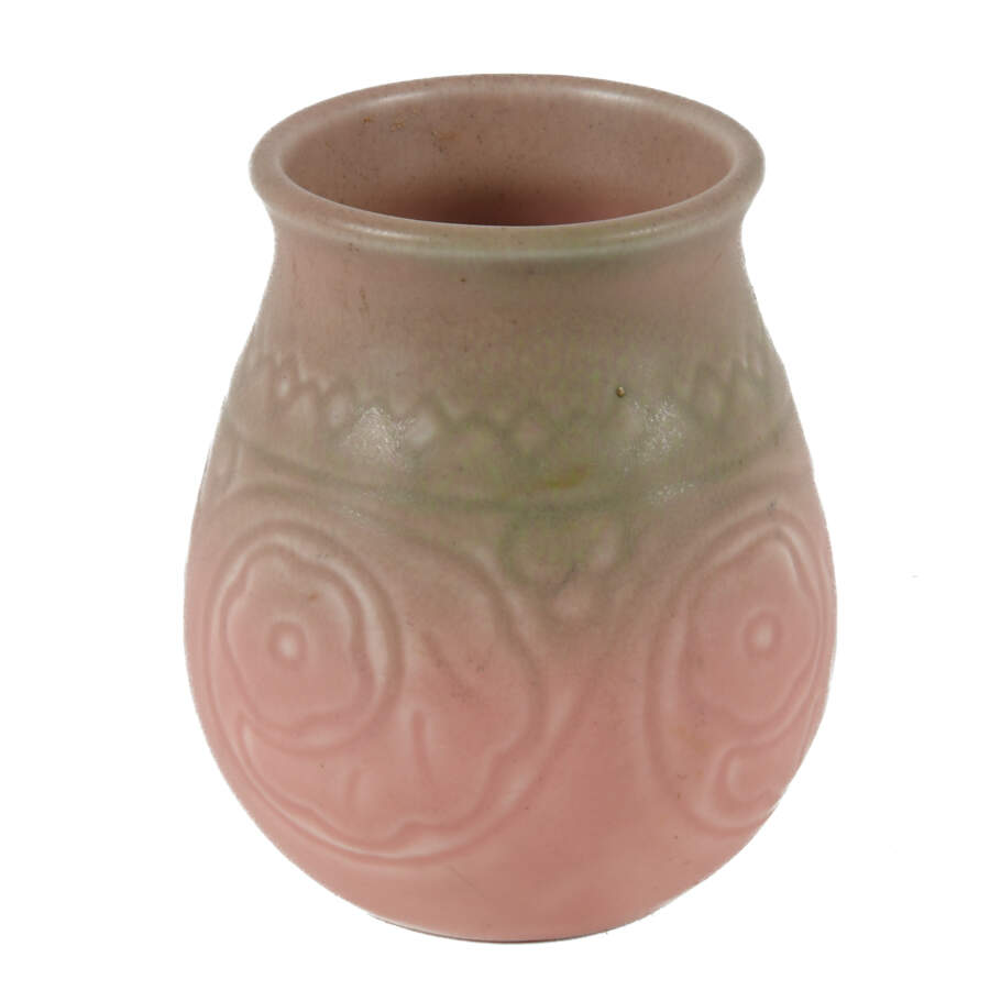 Rookwood Floral #2855 Pottery Vase-3